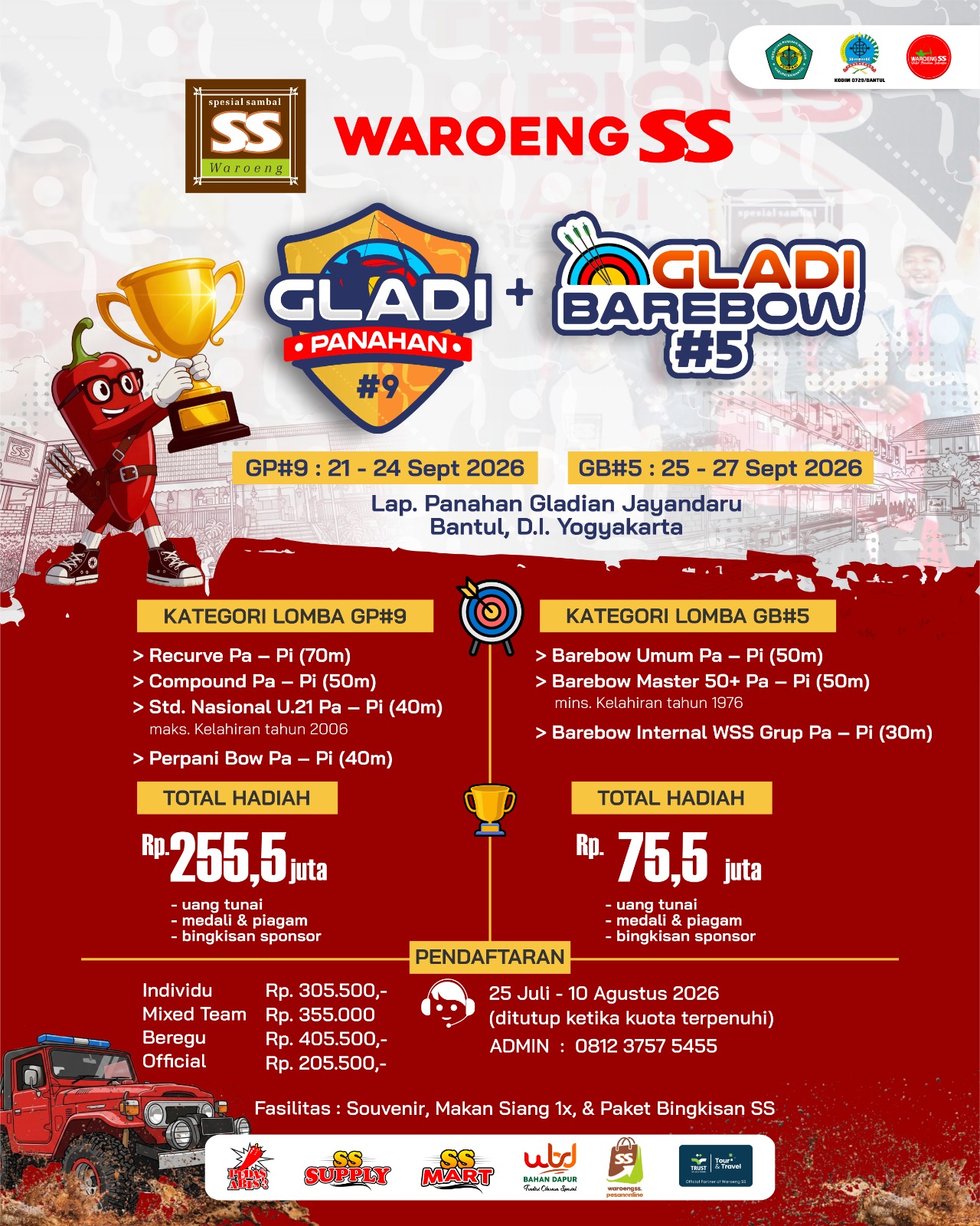 Event Gladi Panahan #9 & Gladi Barebow #5